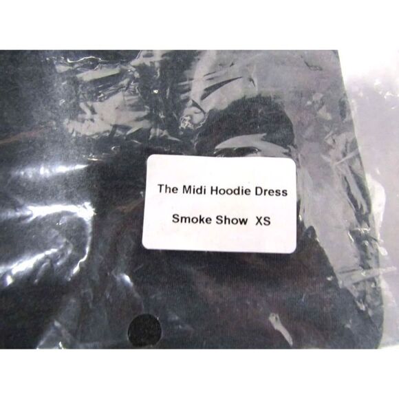 Olive & Tuesday The Midi Hoodie Dress Smoke Show - Picture 5 of 6